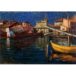   paintings   Raoul Dufy   24 x 16 inches   Martigues