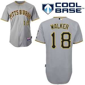  Pittsburgh Pirates Neil Walker Road Cool Base Authentic 
