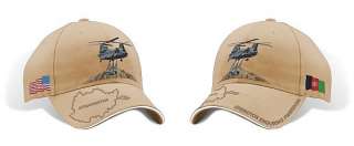 ARMY CHINOOK CH 47 OEF MILITARY EMBROIDERED HAT CAP  