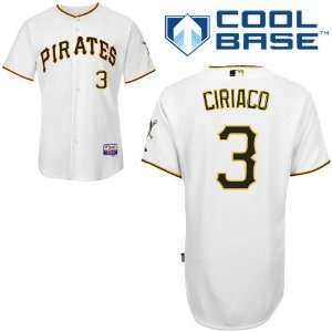  Pedro Ciriaco Pittsburgh Pirates Authentic Home Cool Base 