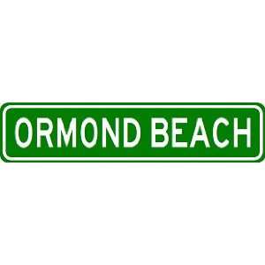  ORMOND BEACH City Limit Sign   High Quality Aluminum 