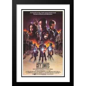 City Limits 20x26 Framed and Double Matted Movie Poster   Style B 