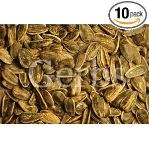 Whole Sunflower Seeds Sea Salt & Cracked Pepper Blend   10 Pound Deal 