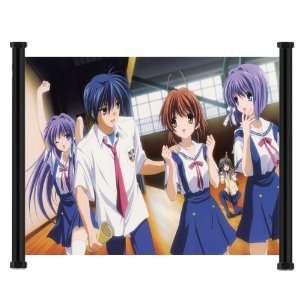  Clannad Anime Fabric Wall Scroll Poster (23x16) Inches 