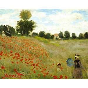  Claude Monet   Poppies (coquelicots) Canvas: Home 