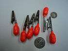   Made in USA 6 Pack Neon Orange Depth Finder For Ice or Summer Fishing