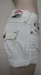 NWT True Religion Jayde vintage boyfriend jean shorts  
