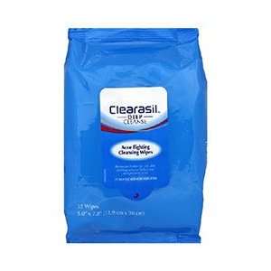  Clearasil Acne Fighting Cleansing wipes 32 ct Health 