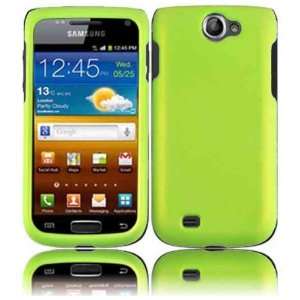  Neon Green Hard Case Cover for Bell Samsung Galaxy W 4G 
