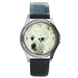  Japanese Spitz 2 Round Leather Watch CC0708: Everything 