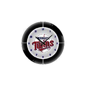  Minnesota Twins MLB Team Neon Everbright Wall Clock: Home 