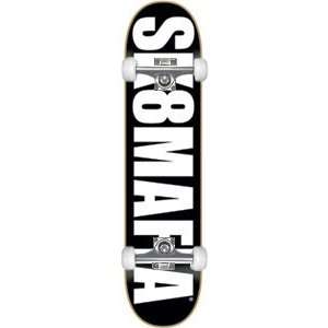  Sk8mafia Og Logo Complete Skateboard   7.6 Black w/Raw 