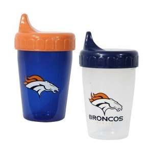  Denver Broncos 2 Pack Dripless Sippy Cup Sports 
