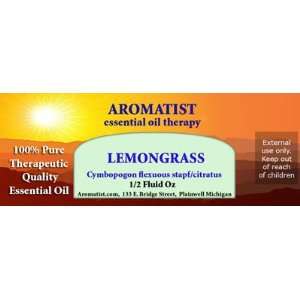  Lemongrass Essential Oil   1/2 oz 