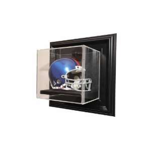  Mini helmet Case Up Display Case (Black Frame): Sports 
