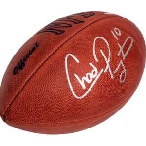 Chad Pennington signed Official NFL Tagliabue Football  Steiner 