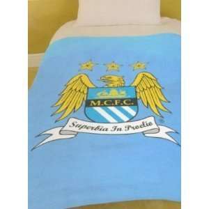  Manchester City F.c. Official Fleece Blanket Toys & Games