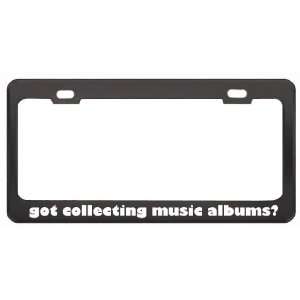 Got Collecting Music Albums? Hobby Hobbies Black Metal License Plate 