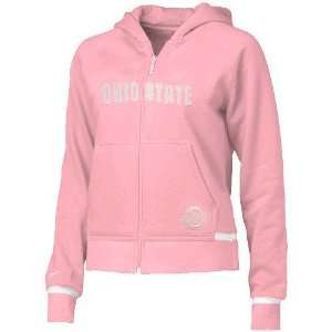  Nike Ohio State Buckeyes Pink Girls Classic Fleece Hoody 