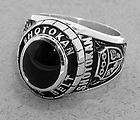 Kenpo Dragon Tiger Ring, Sterling Silver, Hand Crafted  