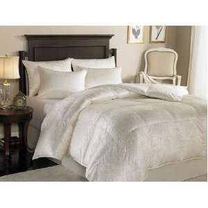  Goose Down All Year Weight Comforter with Silk Cover