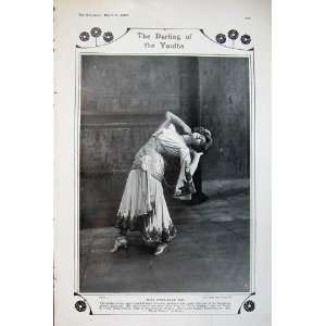  1908 Miss Gabrielle Ray Merry Widow DalyS Theatre Lady 
