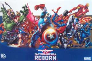 marvel comics captain america reborn poster