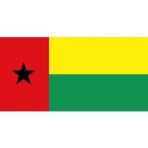  Guinea Bissau 6 x 10 Nylon Flag Patio, Lawn & Garden