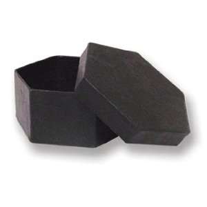  Craft Pedlars Paper Mache Box Mini Hexagon Black: Arts 