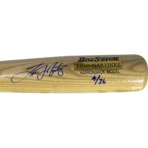  Tino Martinez Limited Edition Autographed Blonde Rawlings 