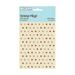 Paper Company Christmas Village Self Adhesive Mini Jewels 4.5X6 