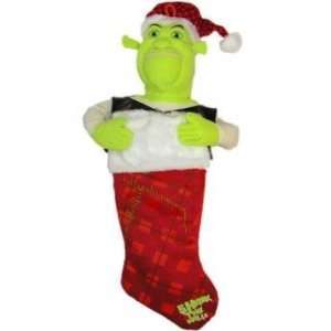  25 Plush Shrek The Halls Christmas Stocking #SH0102 