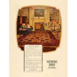  1924 Ad Karnak Rugs Mohawk Carpet Mills Sloane Home 
