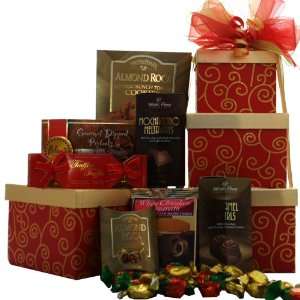 SCHEDULE YOUR DELIVERY DAY Sweet Sentiments Gourmet Food Gift Tower 
