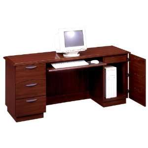   Mahogany DMi Eclipse Tower CPU Wood Computer Credenza: Office Products