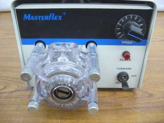 Cole Parmer 7520 00 Masterflex Variable Speed Peristaltic Pump w/7018 