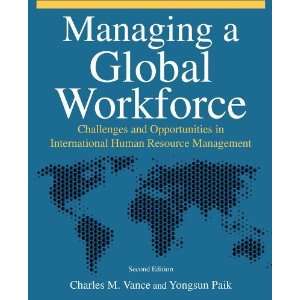   Human Resource Managemen [Paperback]: Vance Charles M: Books
