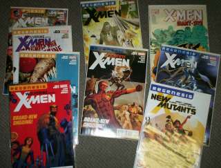 REGENESIS comic book lot: X Men 20 Uncanny 1 2 Wolverine 1 4 New 