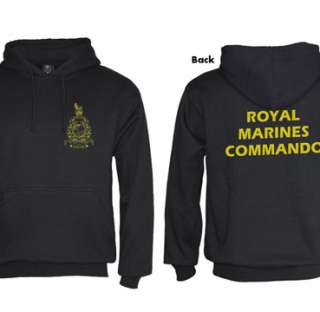 Royal Marines Commando Hoodie Bootneck British Special Forces  