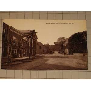   Photo Postcard Main Street, Shepherdstown, W.Va. 