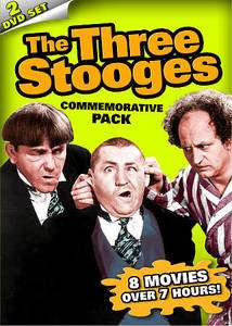 The Three Stooges Commemorative Pack DVD, 2012, 2 Disc Set  
