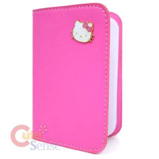 Sanrio Hello Kitty Card Holder / Wallet Leather : Pink  