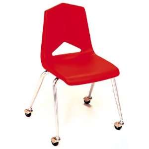  Royal Seating 1141 Teacher Chair w/ Casters and Chrome 