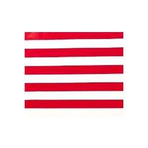  Red/White Stripe Corrugated Paper