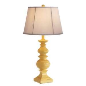   Sunrise Yellow Table Lamps with Bell Shades 29 Home & Kitchen