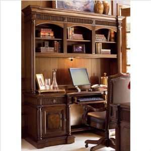   Cortlandt Manor Credenza with Hutch Set in Medium Brown Furniture