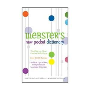  Websters New Pocket Dictionary, Polka Dot Cover