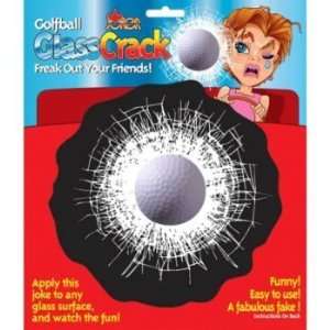  Golf Ball Glass Crack Toys & Games