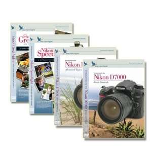 Blue Crane Digital Nikon D7000 DVD Training 4 Pack Volume 1, 2, Flash 