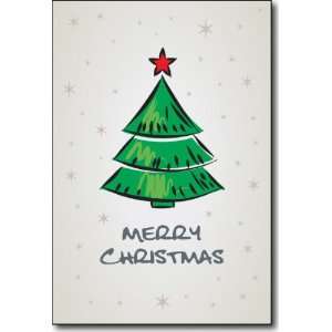  Merry Christmas Tree Christmas Cards   16 Sets: Health 